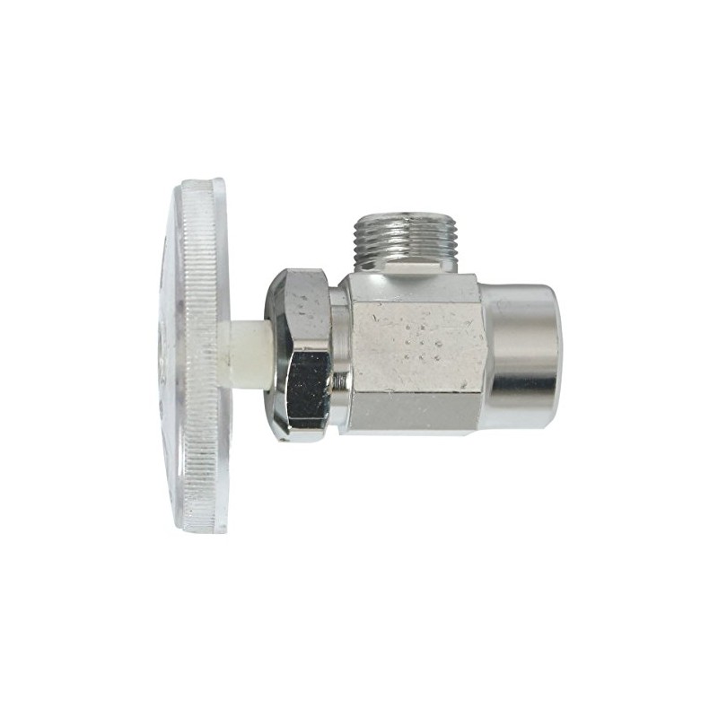 Keeney K2780PCLFX 1/2" Copper Sweat by 3/8" OD Multi Turn