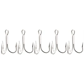 Eagle Claw Lazer 4X Treble Reg Shank Straight Point Hook