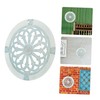 Ciieeo Acrylic Round Wall Pendant Art Decor Delicate Wall Hanging