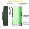 30 Feet Tree Pole Pruner Manual Branches Trimmer Tree Branch