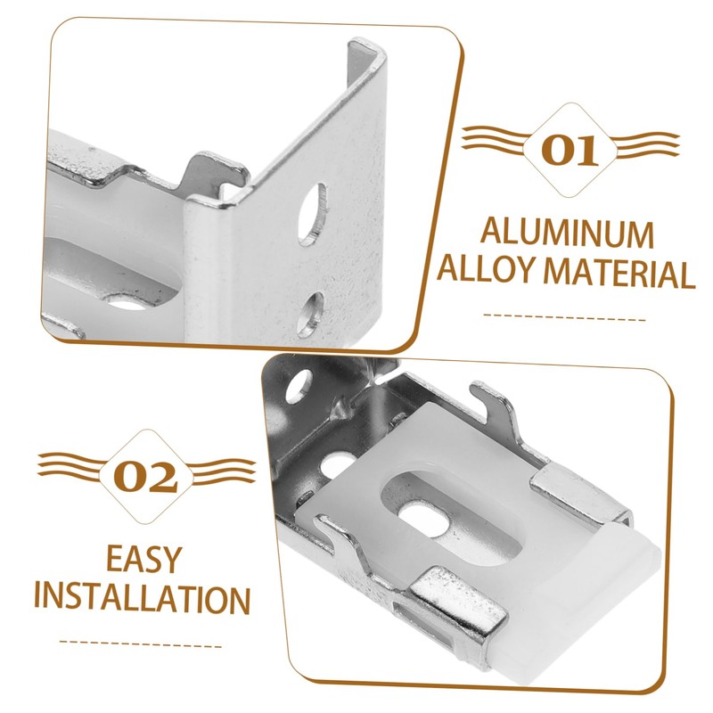 GARVALON Mounting Bracket Clips for Venetian Blinds Blind Installation Code