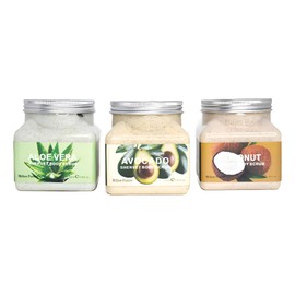 3 Pzs Exfoliante Facial Y Corporal Hidrata Aclara Manchas