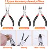 Audab Jewelry Wire Wrapping Jewelry Making Supplies Kit, Ring Sizer