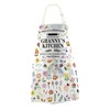 WCGXKO Granny Kitchen Apron Granny Cooking Gift Best Grandma Gift Farmhouse Kitchen Gift for Grandmother (Granny Apron CA)