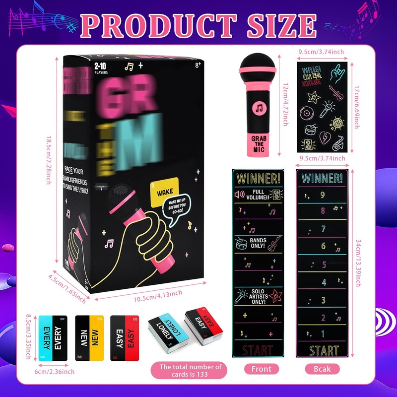 Grab That Mic Game, Grab Mic Party Game