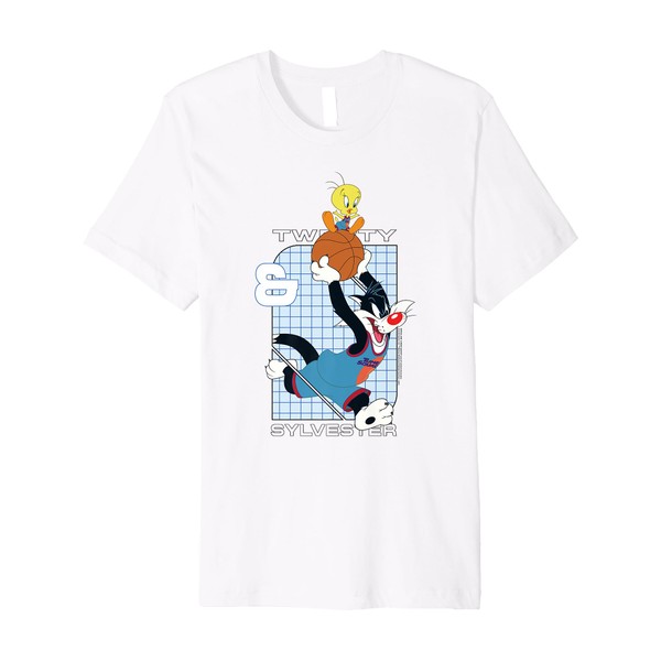 Space Jam: A New Legacy Tweety and Sylvester Premium T-Shirt