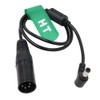HangTon 12V XLR 4 Pin to DC Barrel 5.5x2.5mm for