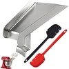 EasyBlend Pouring Chute for KitchenAid Mixer & Flour Funnel for