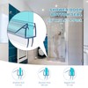 4 Pack Frameless Shower Door Bottom Seal, 1/4 x 39