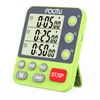 FCXJTU Digital Dual Triple Kitchen Timer, 3-Channel Magnetic Countdown Timer