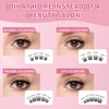 Lash Clusters 100PCS Cluster Lashes Wispy Fluffy D Curl Super