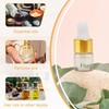 ETTSNU 10pcs Mini Glass Dropper Bottle for Essential Oil,1ml Small