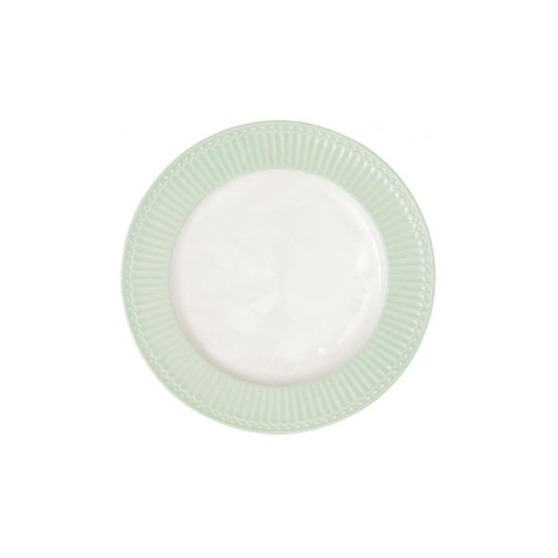 GreenGate Alice Pale Dinner Plate 26 cm Green