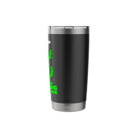 Obsessed With Glowing Glassware Green Glowing Uranium Glass Stainless Steel Insulated Tumbler