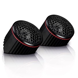 EMPHASER ECP-M25T 25 mm Tweeter Pair for Car Tweeter with Fabric Dome and Neodymium Magnet 25 Watt RMS