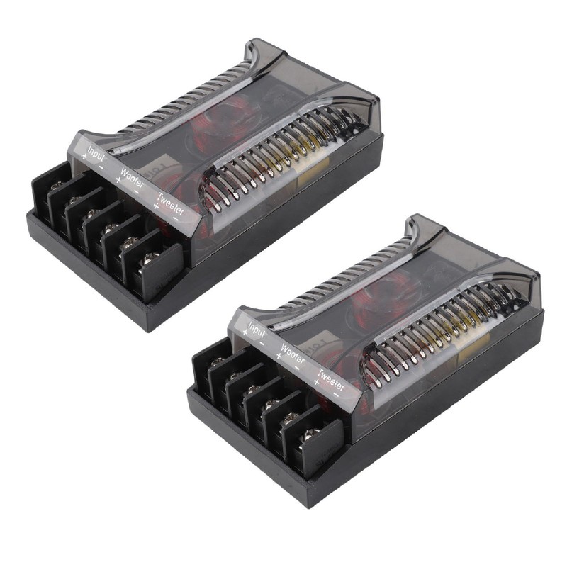 2 Pieces 2 Way Car Audio Crossover, Engine Audio Two