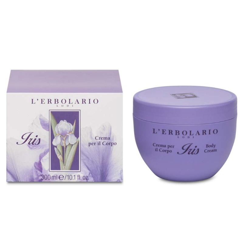 L'Erbolario Iris Body Gift Box - 500 ml Foam Bath