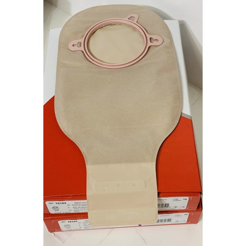Hollister 18184 New Image 2- Pic Drainable Ostomy Pouch 2