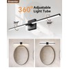 Ensenior Modern Bathroom Vanity Light 32 inch, Built-in Dimmer, 20W