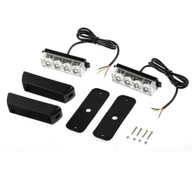 4 x 4 Emergency Strobe Hazard Warning LED Flashing Light for Car Truck