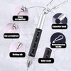 HDGSAFD 3 Multifunction Tool Pens, 2 Carabiner Hooks, Ruler Pen,