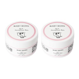 BABY BORN Face & Body Balm, Full Body, 1.7 fl oz (50 ml), Set of 2