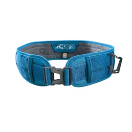 Kurgo Cinturón de Correr Manos Libres para Perro, cinturón de Cintura, Azul costero