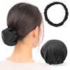 Bun Cover Hair Rubber Silk 100% Scrunchie Hair Care "Make
