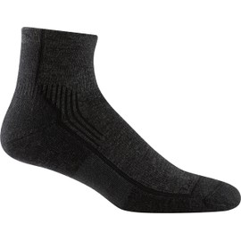 [Darn Tough] VERMONT Men's 1959 1/4 Sock Cushion 19441959 Onyx Black M