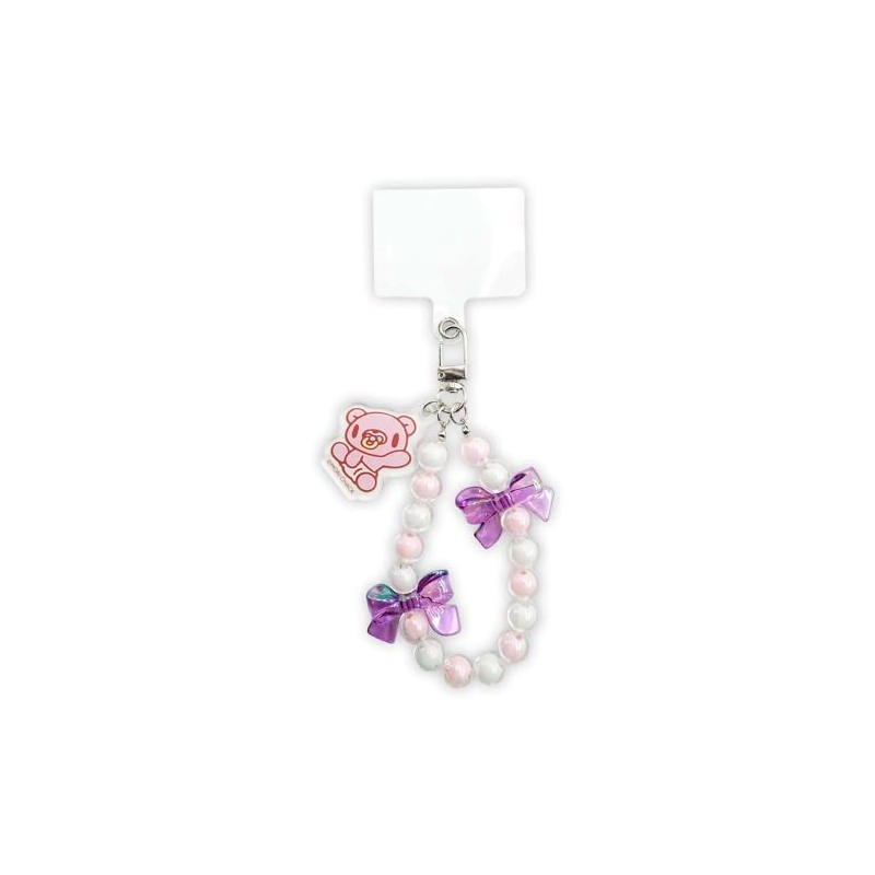 Baby Groomy Candy Beads Keychain Purple 8203 341