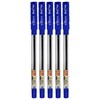 ELKOS Anom Ballpoint Pens, BLUE, 0.7mm Fine Point, Pack of