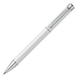 A. T. Cross Sheaffer 200 MATT Metallic White Rollerball Pen in Standard Gift Box