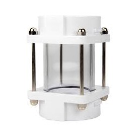 SP1074S Backwash Sight Glass for Hayward VariFlo Control Valve, 2" in-line Backwash Sight Glass Open Line 1-1/2-inch Slip