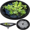 2Pack Round Floating Flora Fish Barrier Floating Island Plant Protector