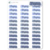 PayDay Planner Stickers / 36 Vinyl Stickers (approx 1”) /
