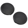 1 Pair Front Bumper Fog Light Hole Covers Left Right