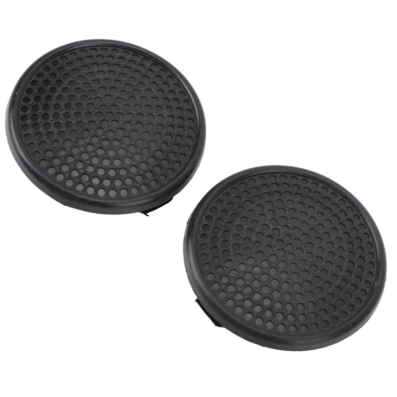 1 Pair Front Bumper Fog Light Hole Covers Left Right