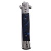 Men's Foldable Pocket Comb, Switchblade, Spring Folding Mechanism, Press Stud