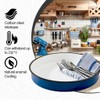 Granite bowl Enamel Roasting Pan - 12.6 Inch Large Round