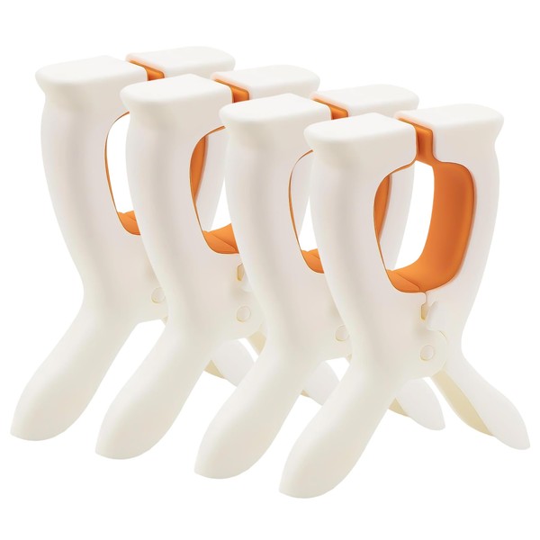 CAIRIAC Beach Towel Clips for Loung Chairs, Cute Pool Chair