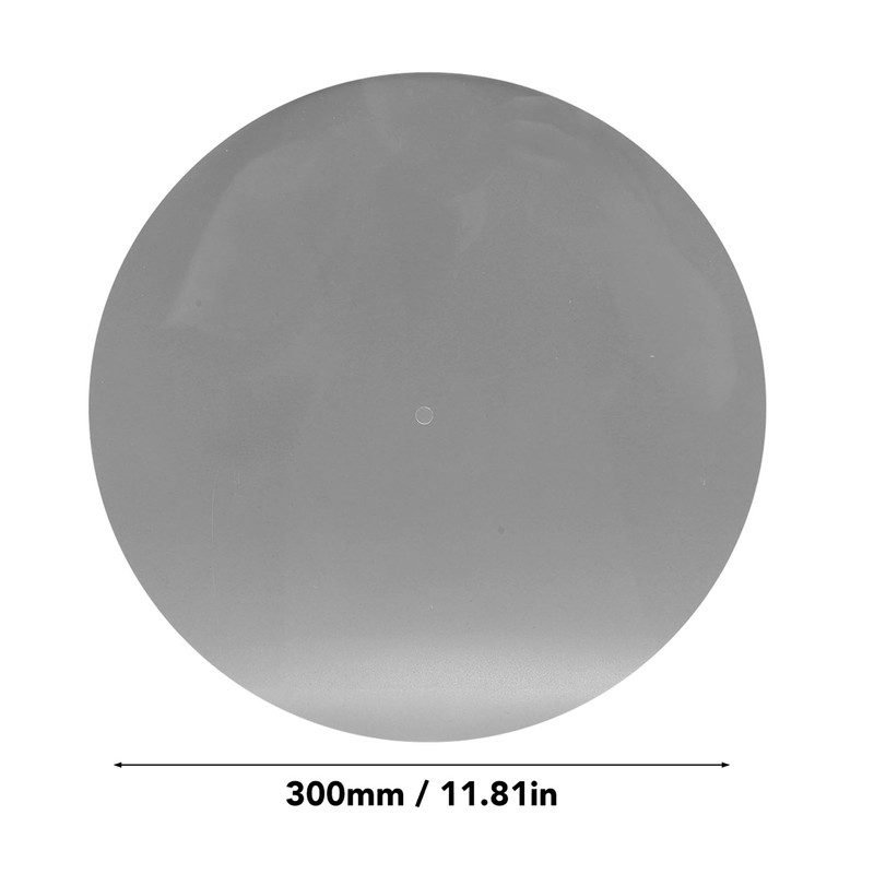 Turntable Mat Acrylic Anti Static Noise Reduction Turntable Slipmat for