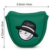 Ncolor Putter Cover Golf Head Cover Mallet Magnet Fits Scotty