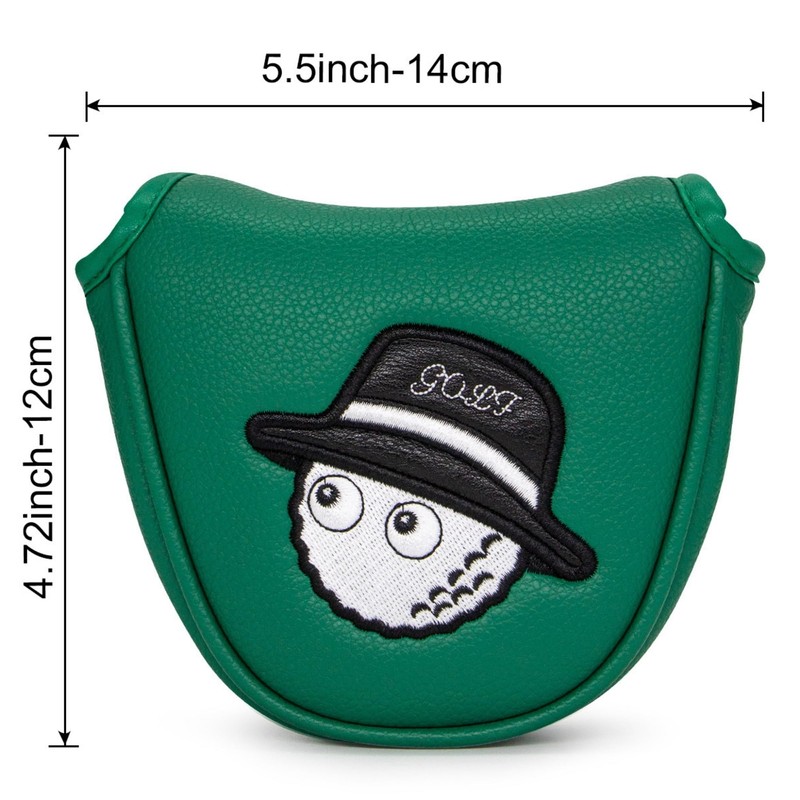Ncolor Putter Cover Golf Head Cover Mallet Magnet Fits Scotty