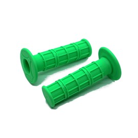 Beatus 8 Colors Retro Handle Grip Bike 0.9 inches (22.2 mm) General Purpose Non-Piercing Type Left and Right Set (Green)