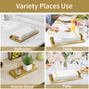 STWWO Napkin Holder for Bathroom, Guest Towel Holder Tray for