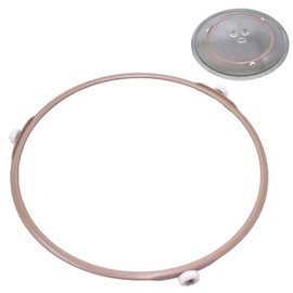 6.57-7 Inch Microwave Turntable Ring Microwave Roller Ring, Glass Plate Tray Support Holder, Replacement Inner Ring - for Microwave Oven Glass Turntable Plate（Roller Height 14 mm）
