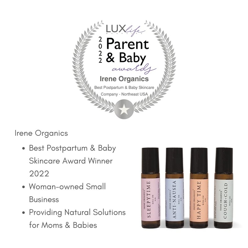 Irene Organics Essential Oil Roller (Anti-Nausea)