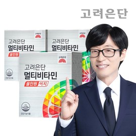 Korea Eundan Dietary Supplement Vitamin Pack Tablets 120 3 Pack for daily wellness routines, capsules powder or sticks, Korean Import, Option 2