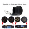 NIYATA Trailer Plug Trailer Plug Holder, 7-Pin or 13-Pin Plug,