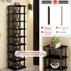 Vertical Shoe Rack - Tall Narrow Shoe Rack Organizer for